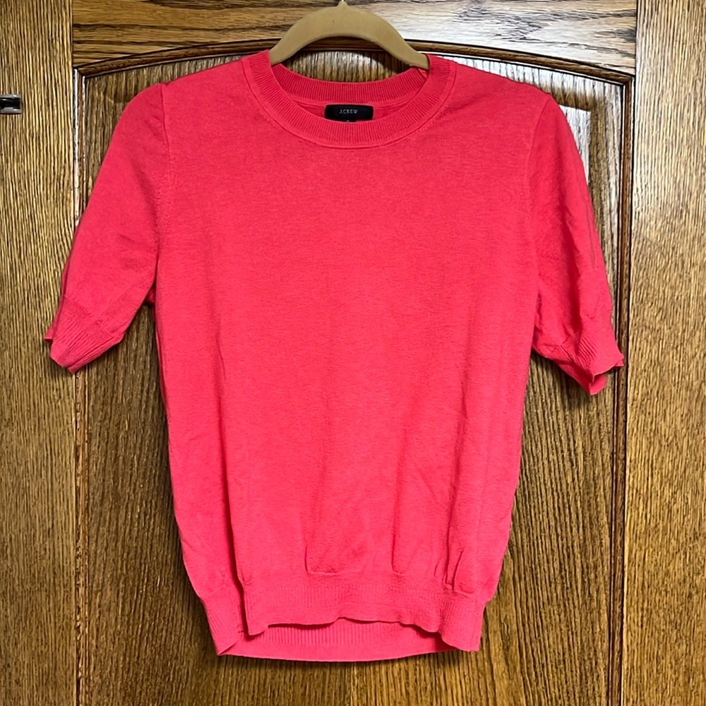 J. Crew Women's Red Sweater